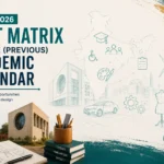 Seat Matrix For The (Previous) Academic Calendar (2025-2026)