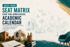 Seat Matrix For The (Previous) Academic Calendar (2025-2026)